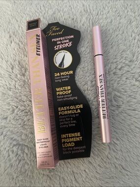Too Faced Better Than Sex Waterproof Eyeliner — Pink